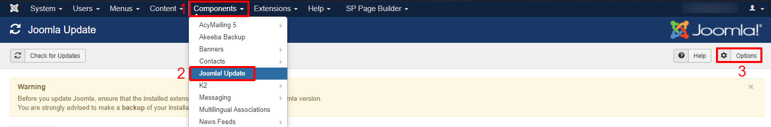 Joomla! Update Joomla! Update