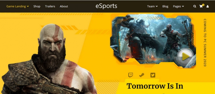 JoomShaper eSports 2.0.0