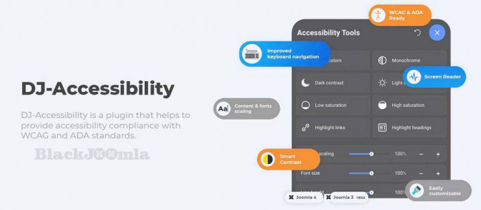 DJ-Accessibility 1.12 Joomla+WordPress