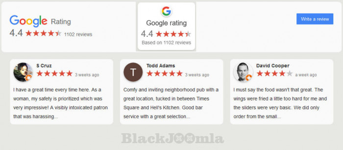 Google Business Reviews 1.0.0
