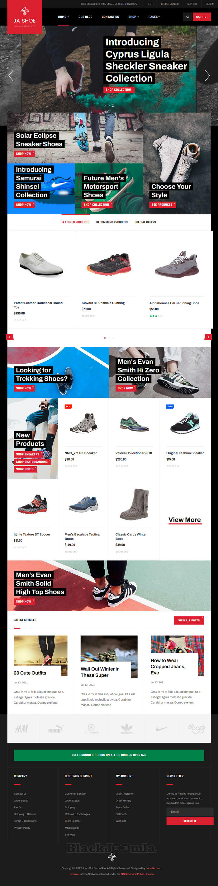 JA Shoe Store JA Shoe Store