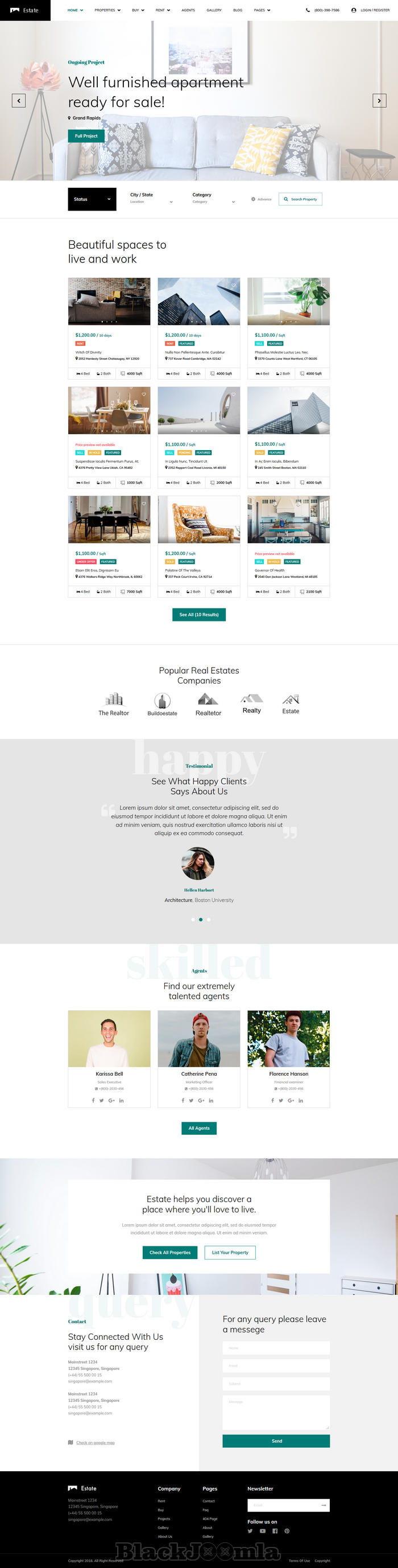 JoomShaper Estate JoomShaper Estate