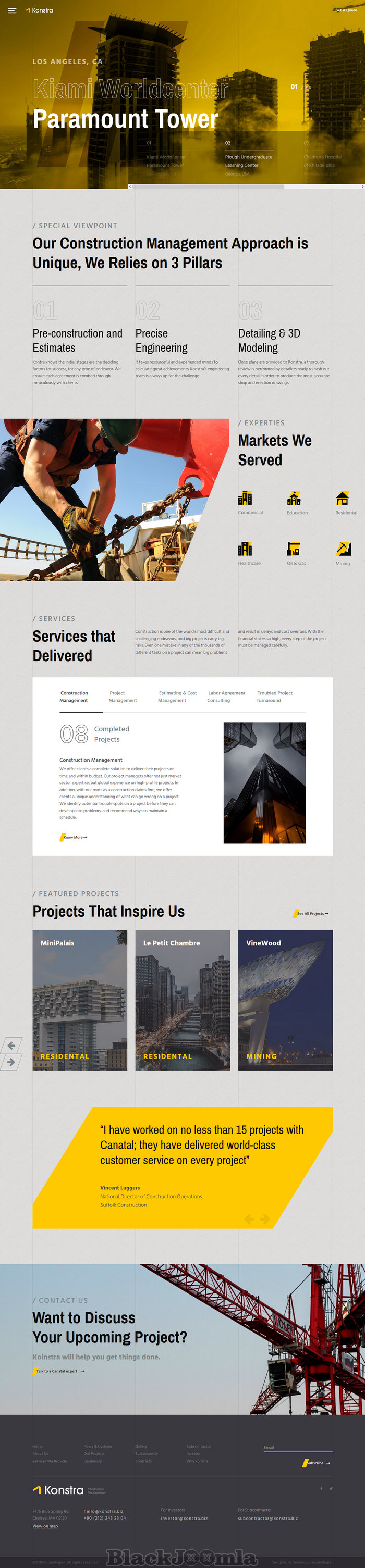 JoomShaper Konstra JoomShaper Konstra