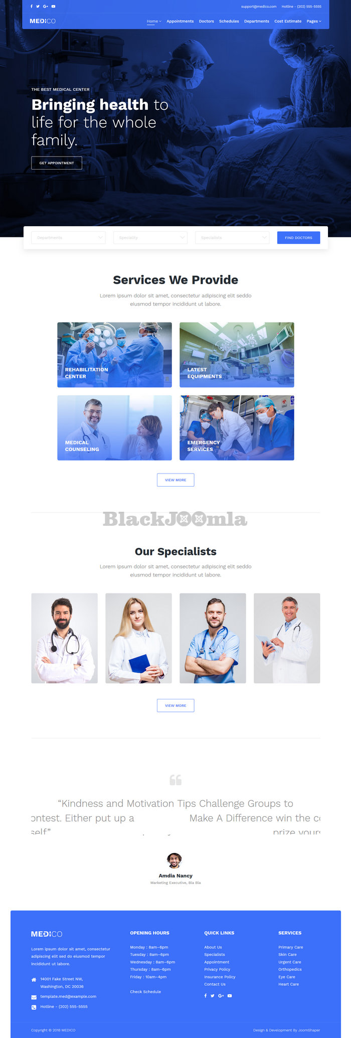 JoomShaper-Medico JoomShaper Medico
