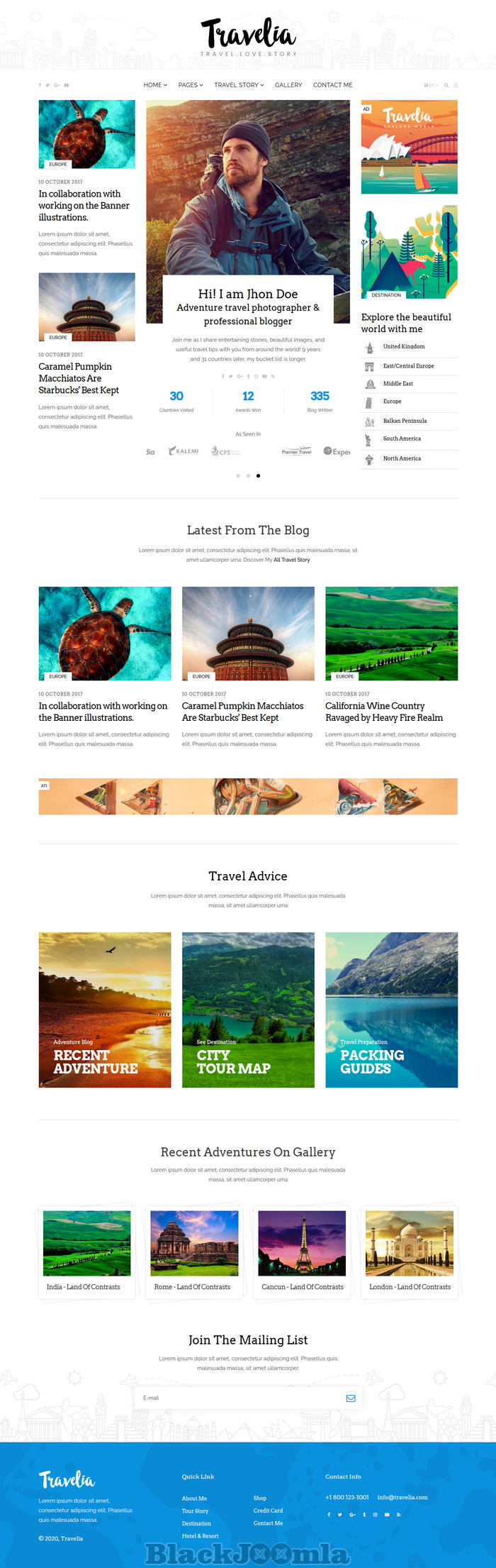 JoomShaper Travelia JoomShaper Travelia