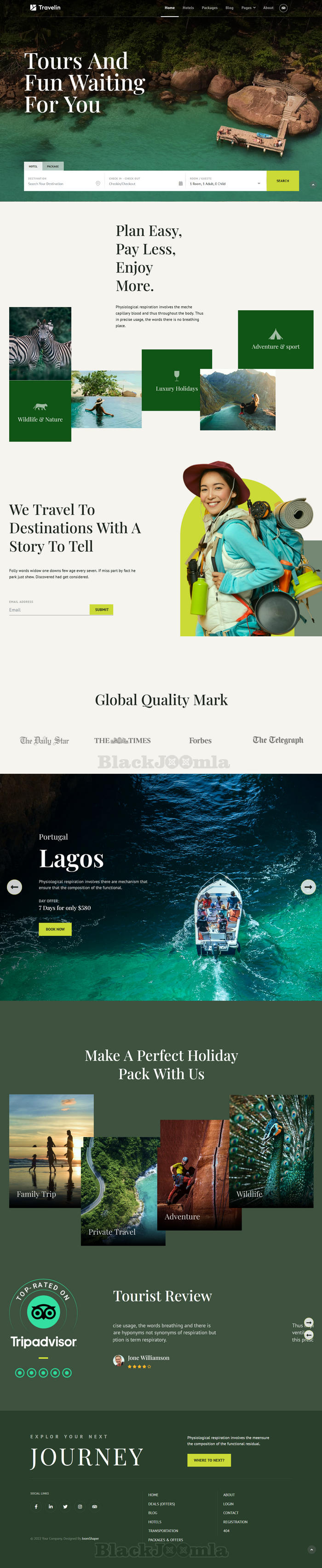 JoomShaper Travelin JoomShaper Travelin