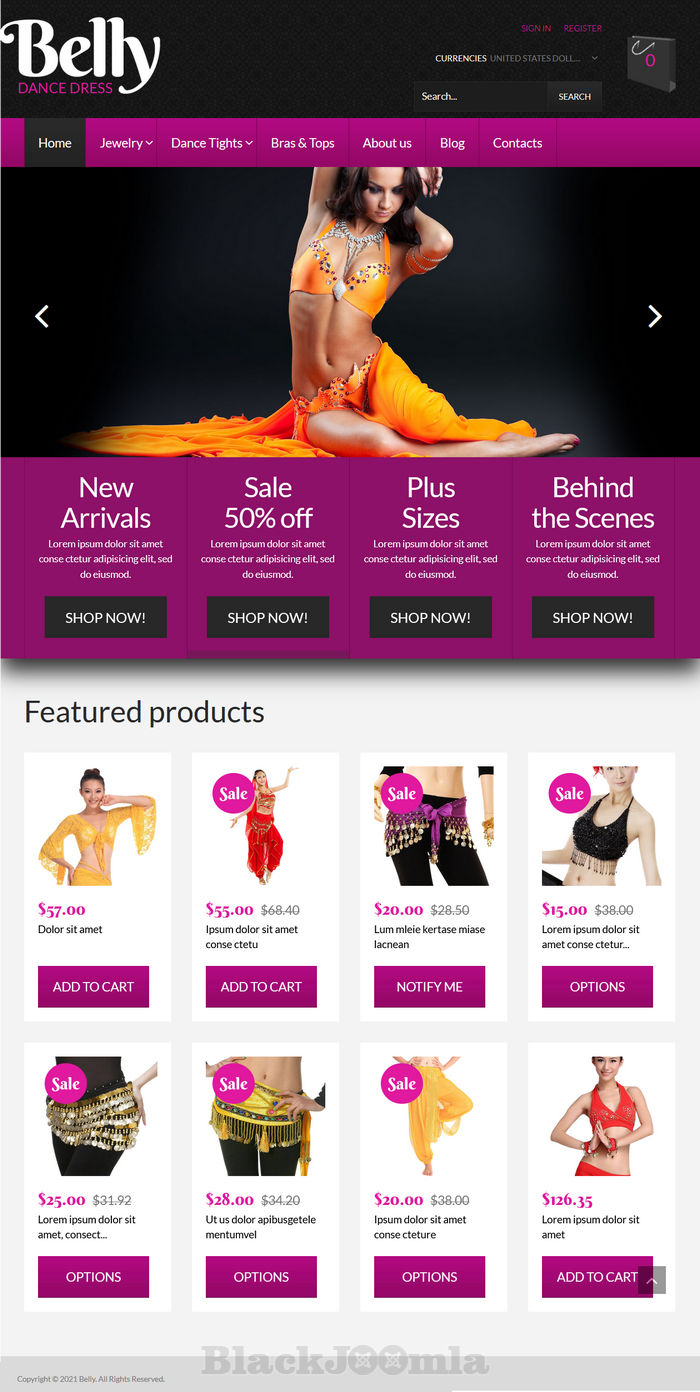 VM Belly Dance Dress Shop