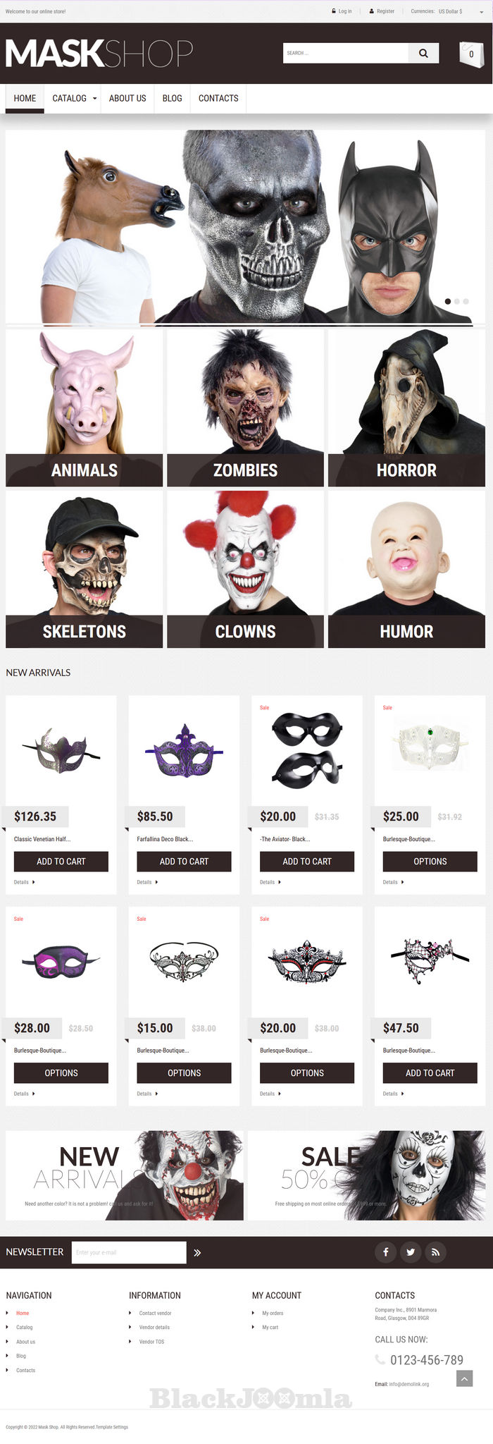 VM Creepy Masks