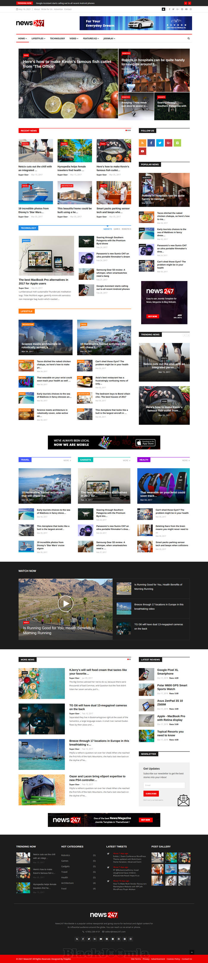 ThemeForest News247 ThemeForest News247